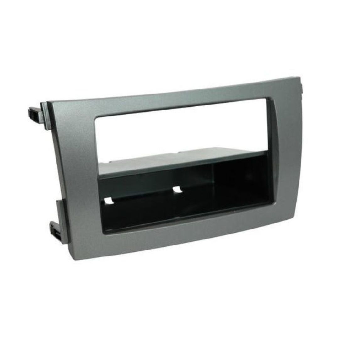 Scosche TA2101DGB, 2009-2013 Toyota Corolla ISO Double DIN & DIN+Pocket Kit, Dk. Gray