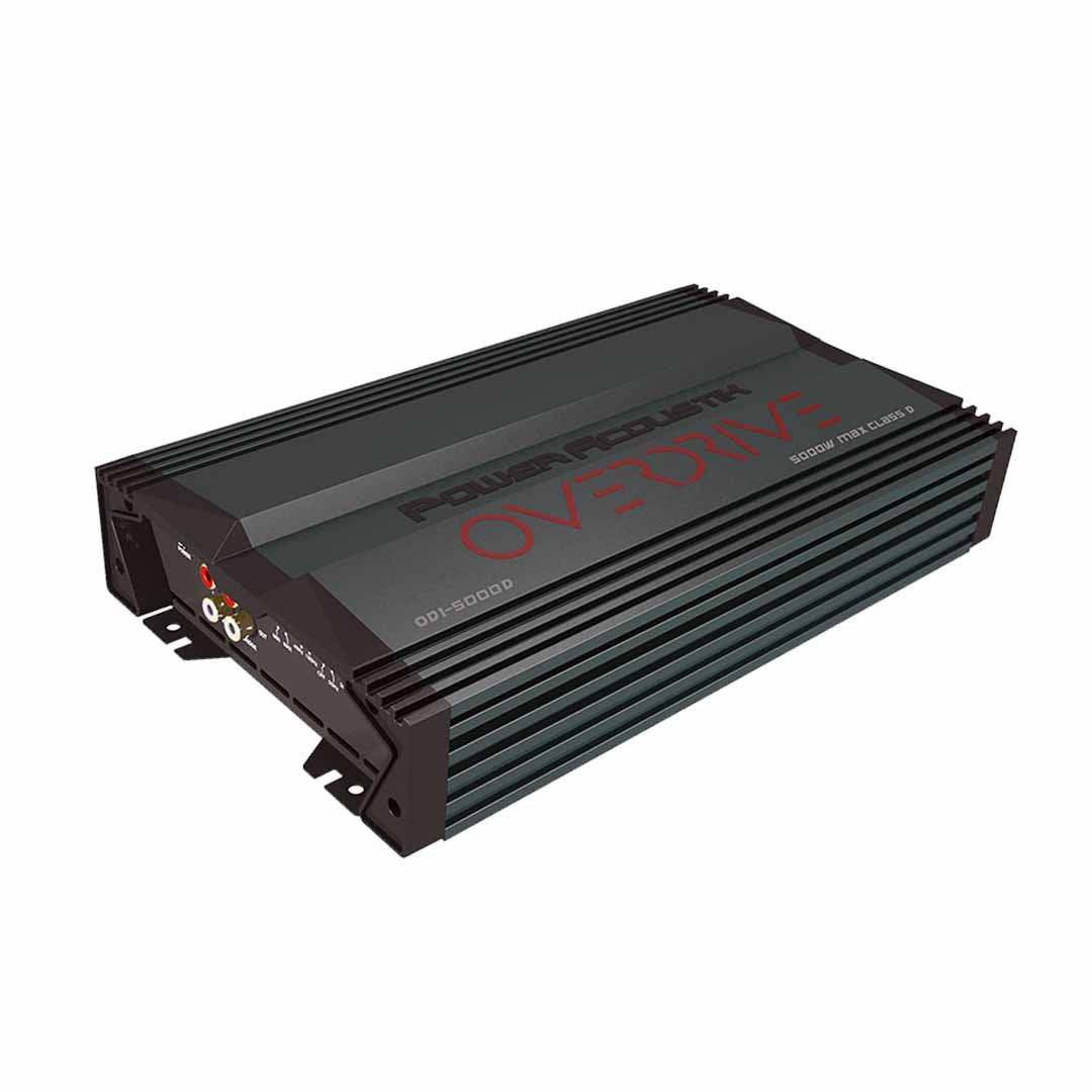 Power Acoustik OD1-5000D, Monoblock Class D w/Bass Remote Amplifier - 5000W