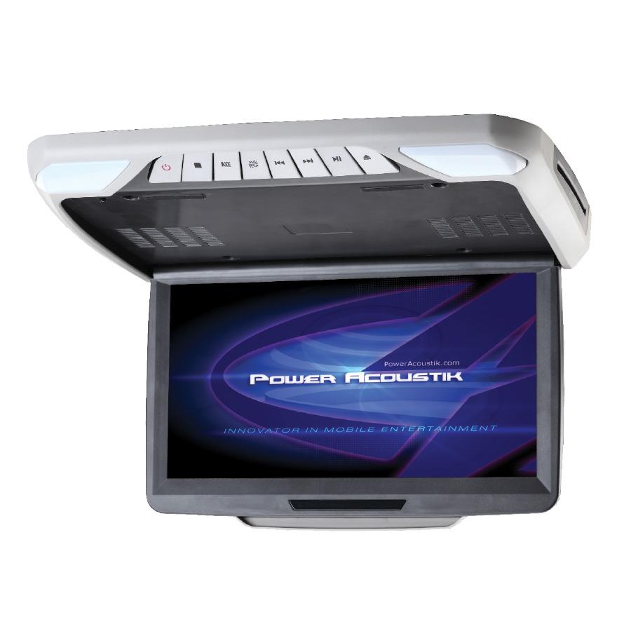 Power Acoustik PMD-143H, Ceiling Mount DVD Overhead w/ 14.3" LCD & MHL Input, 3 Color