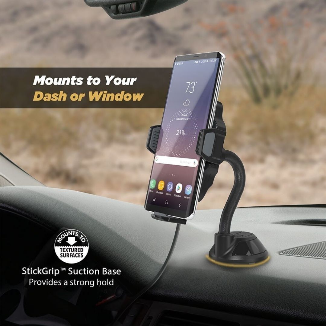 Scosche WDQ2M, Scosche WDQ2M, StuckUp Qi Wireless Charging Universal Window/Dash Mount