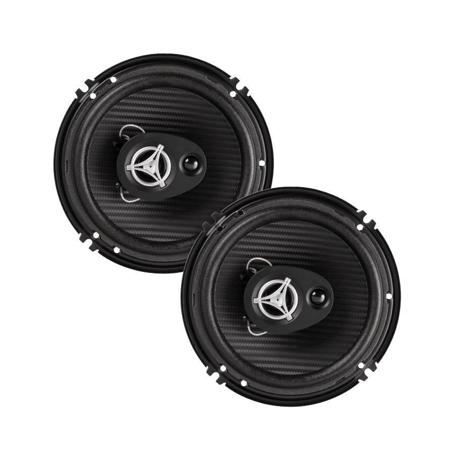 Power Acoustik EF-653, 6.5" 3-way Coaxial Speaker 400W