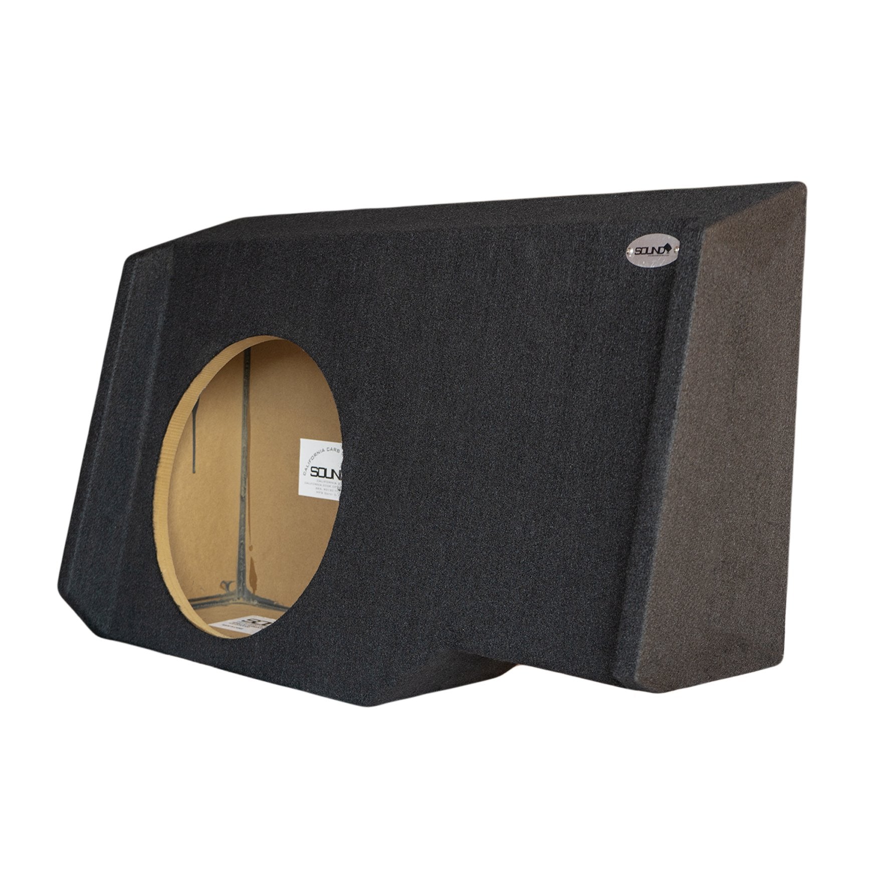 SoundBox Chevy Silverado / GMC Sierra Crew Cab 2014-2018 Single 12" Subwoofer Enclosure