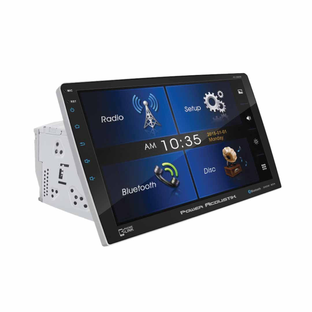 Power Acoustik PD-1060HB, 2-DIN Source Unit w/ Phonelink, Bluetooth, & Swivel 10.6" LCD