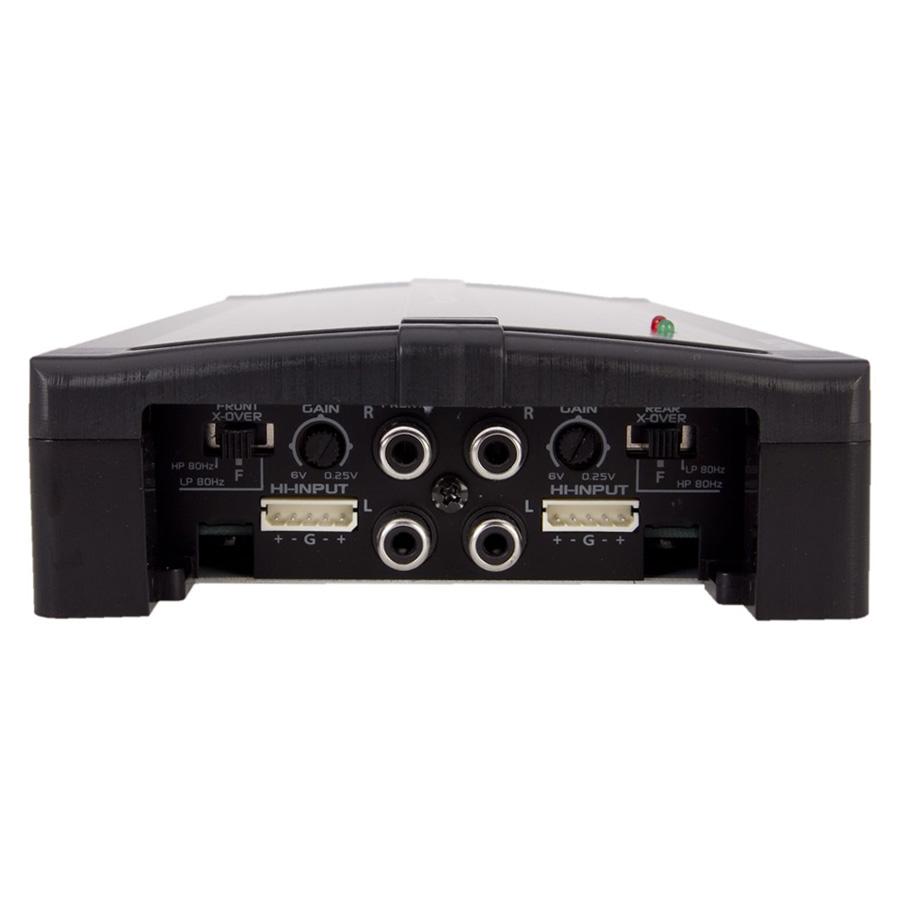 Power Acoustik RZ4-2000D, 4 Channel Class D Full Range, Small Size, Hi End Amplifier - 2000W