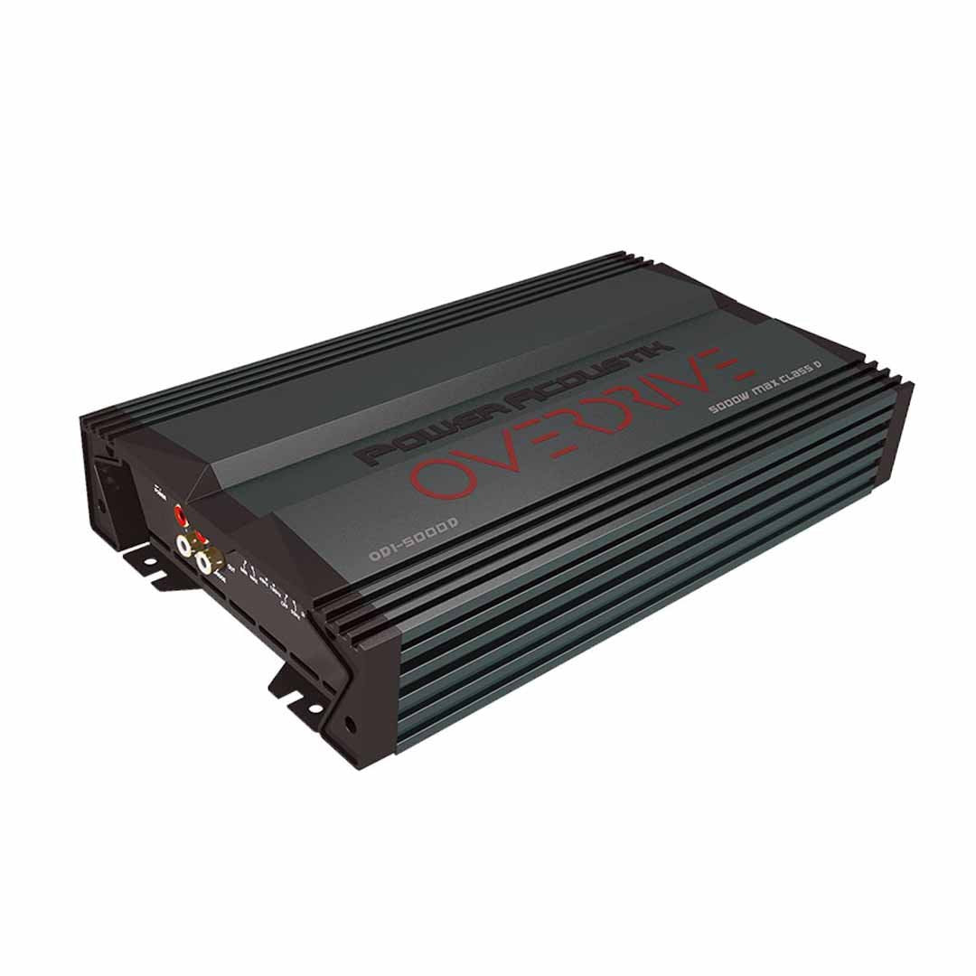 Power Acoustik OD1-7500D, Monoblock Class D w/Bass Remote Amplifier - 7000W
