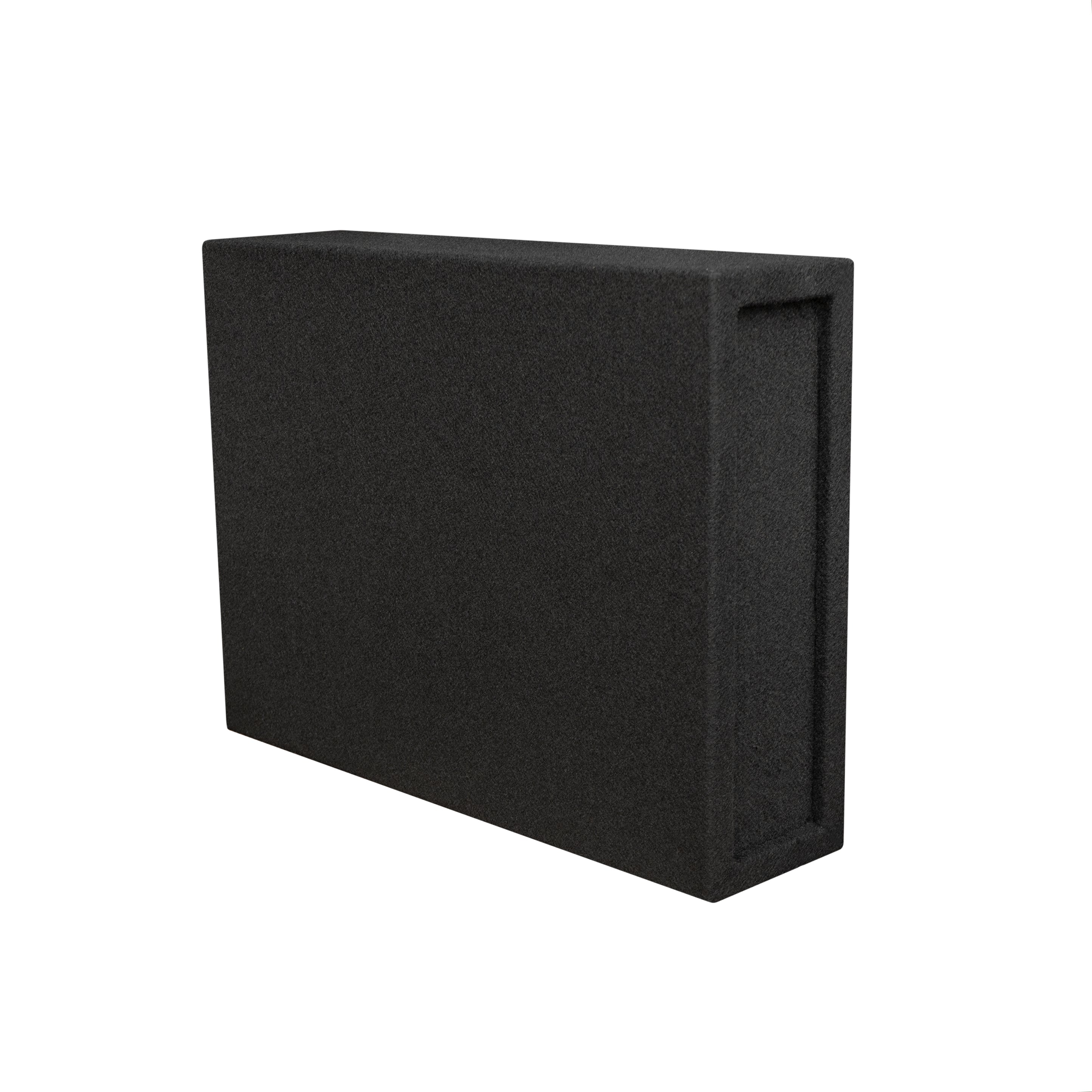 SoundBox Universal Single 10" Sealed Subwoofer Enclosure, Shallow Truck (Pair)