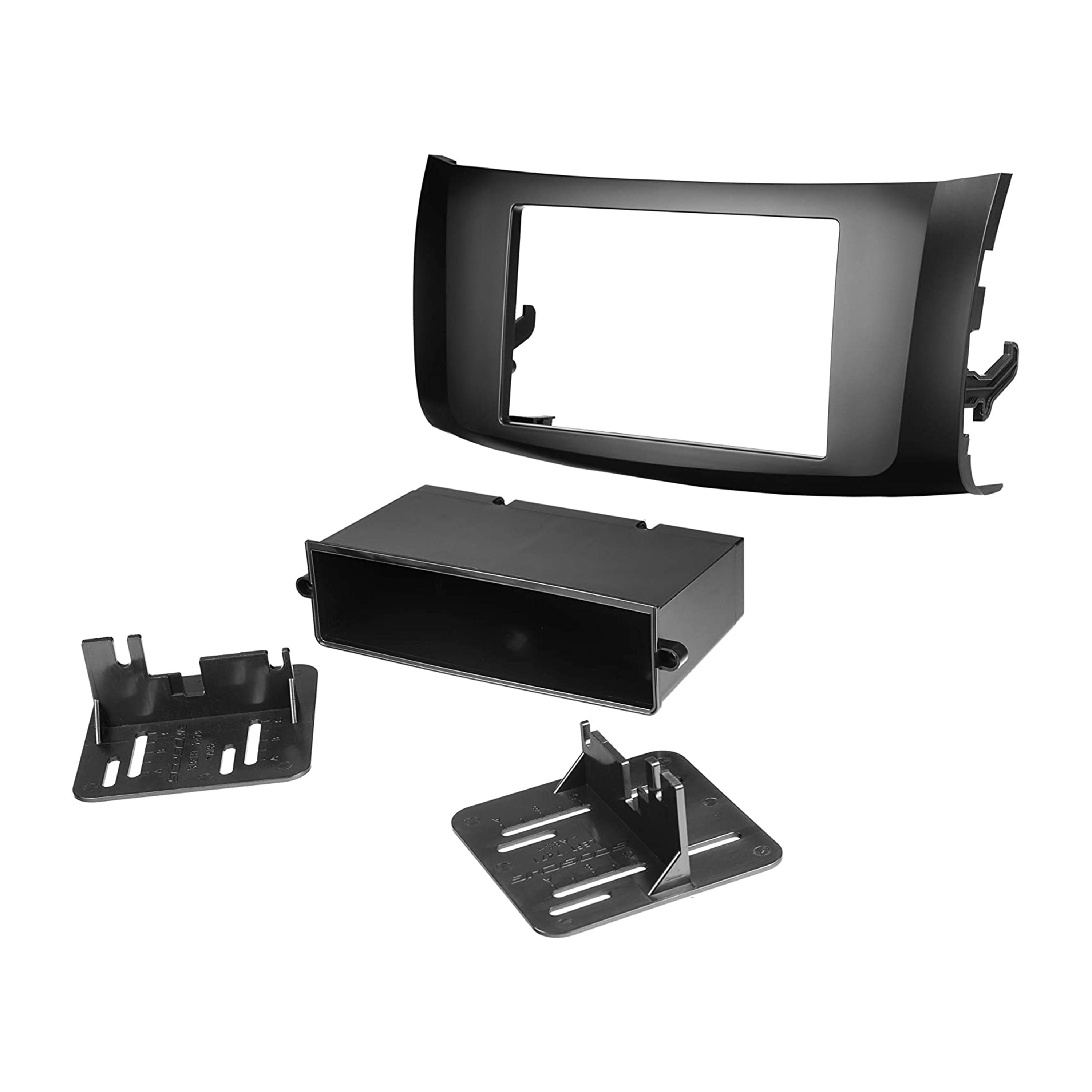 Scosche NN1675B, 2013-Up Nissan Sentra ISO Double DIN w/ Pocket Kit