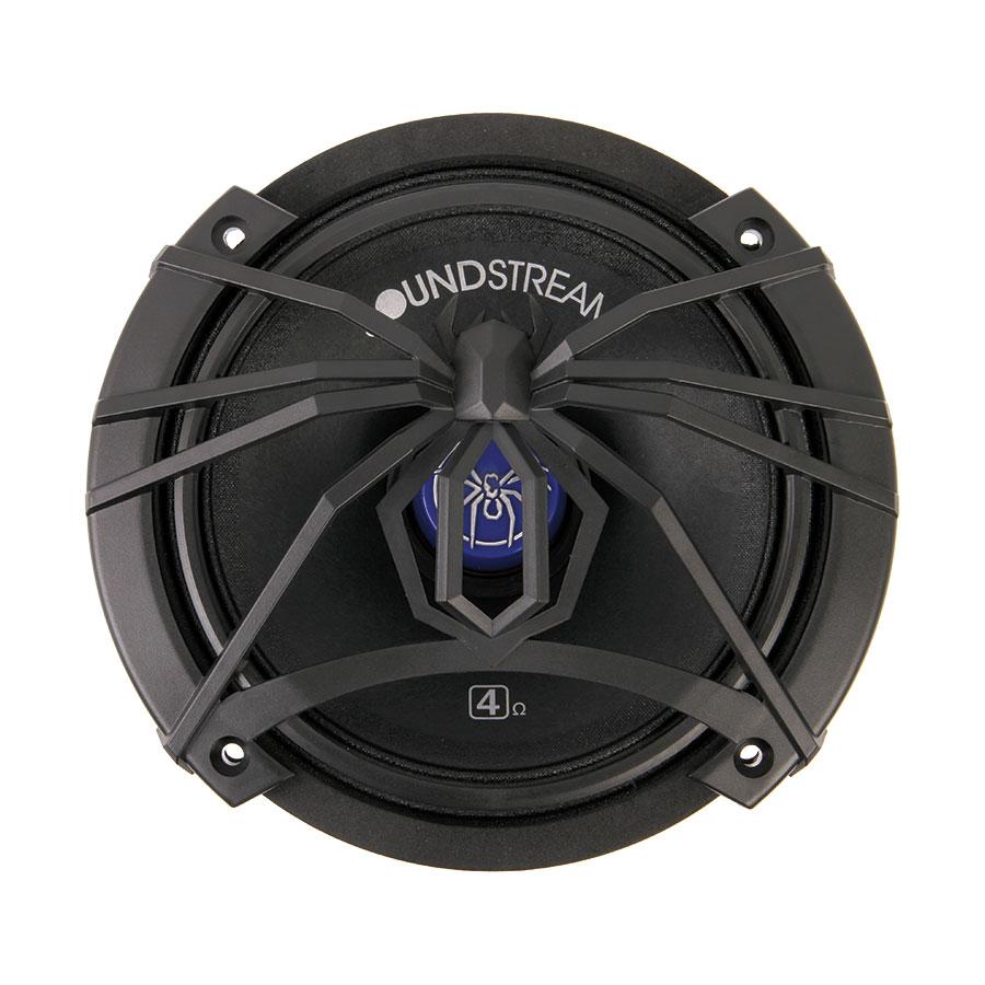 Soundstream SM.650C, SM 6.5" Pro Audio Components w/ Tweeters-Crossovers, 200w, 4 Color Changeable