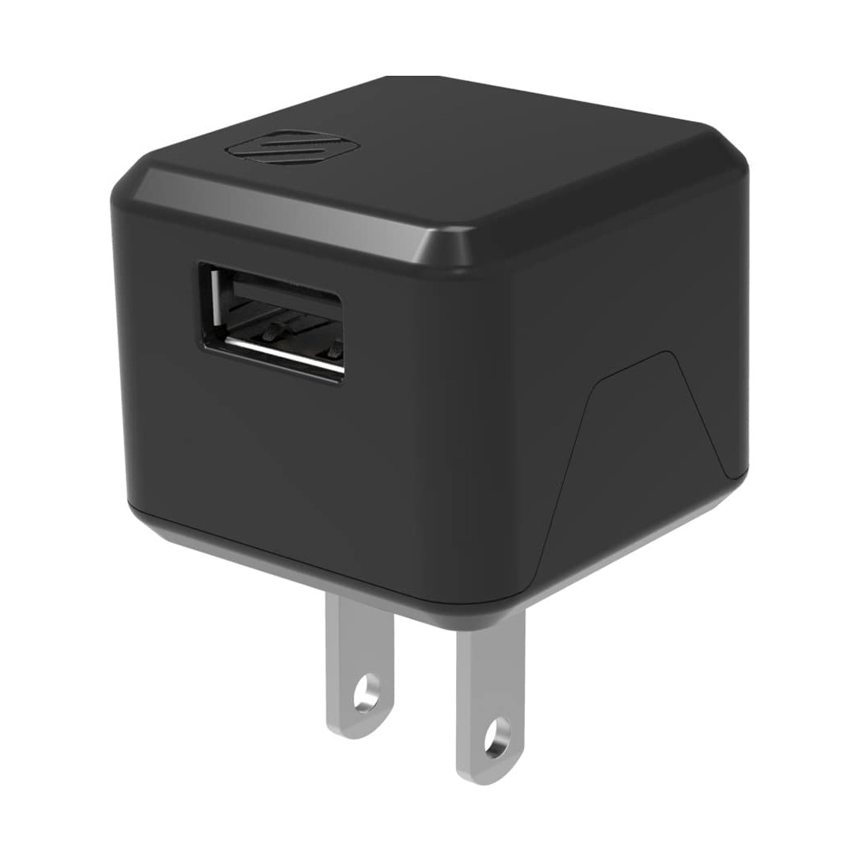 Scosche USBH121, Single USB Wall Charger For Lightning Devices (Black)