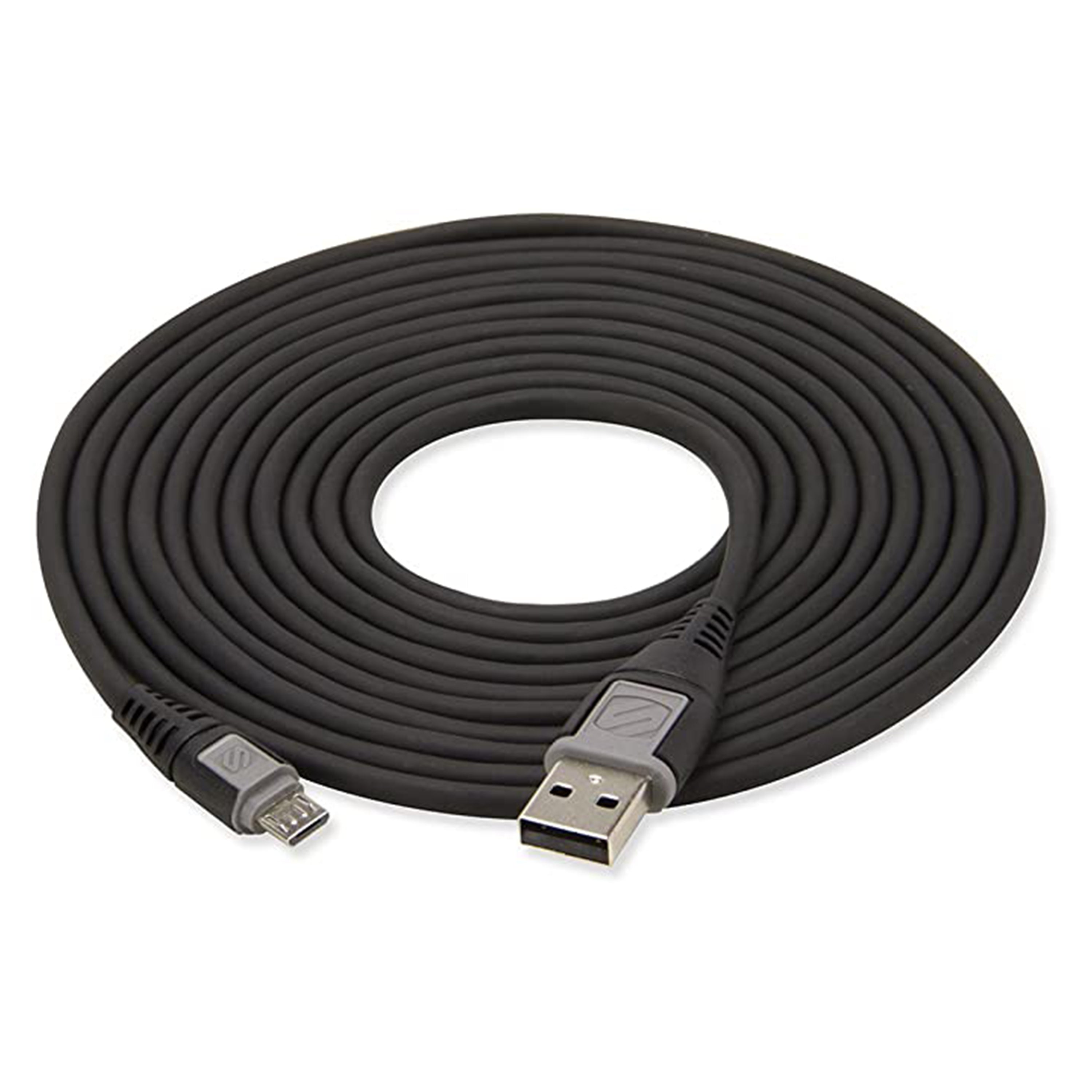 Scosche USBM10, USB Charge And Sync Cable 10' (Black)