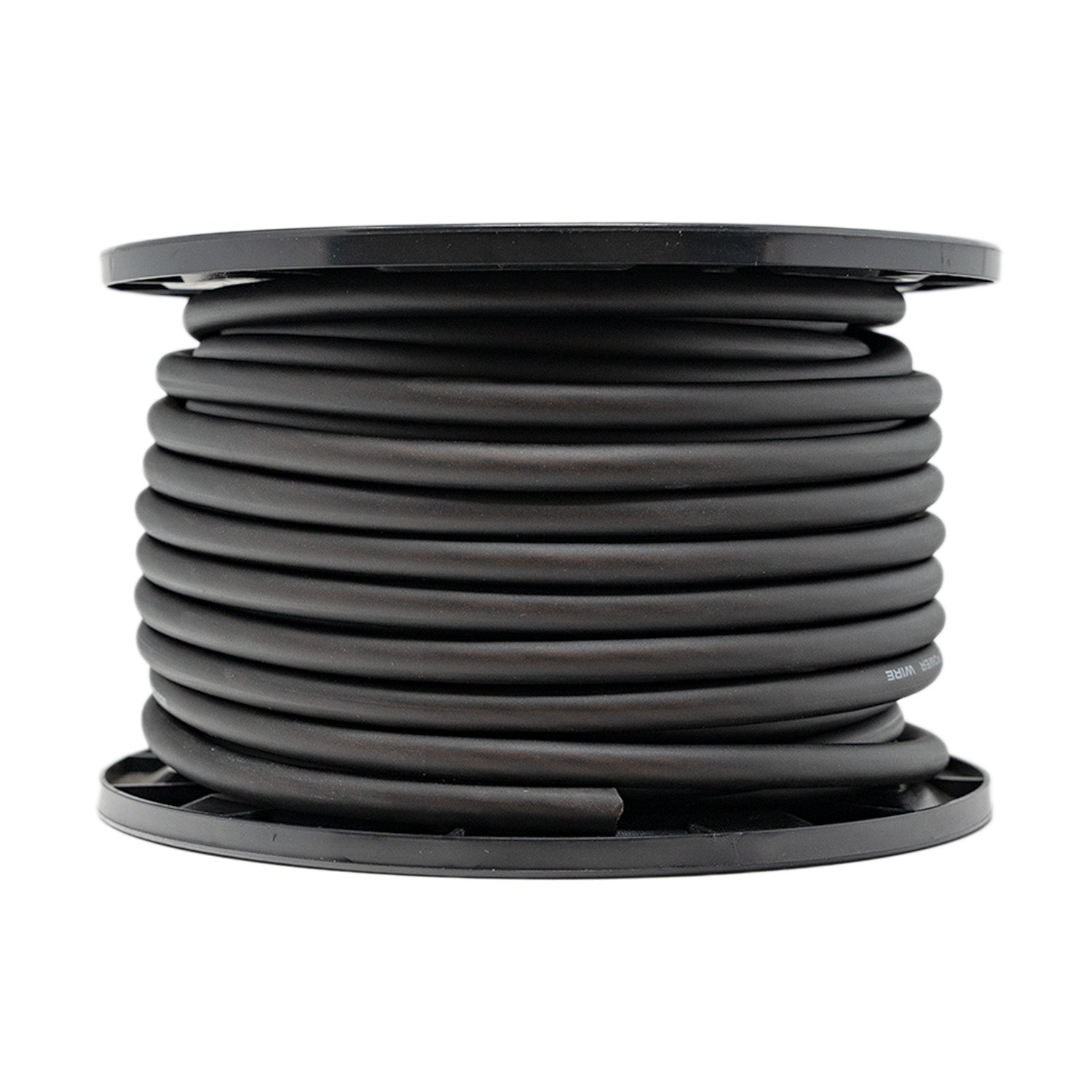 SoundBox CW4-100BK, 4 Gauge 100 Ft. Amplifier Power / Ground Wire Spool, Black