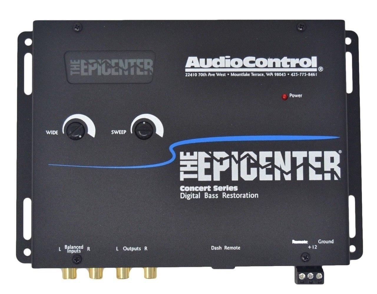 AudioControl Epicenter Digital Bass Restoration Processor - Black
