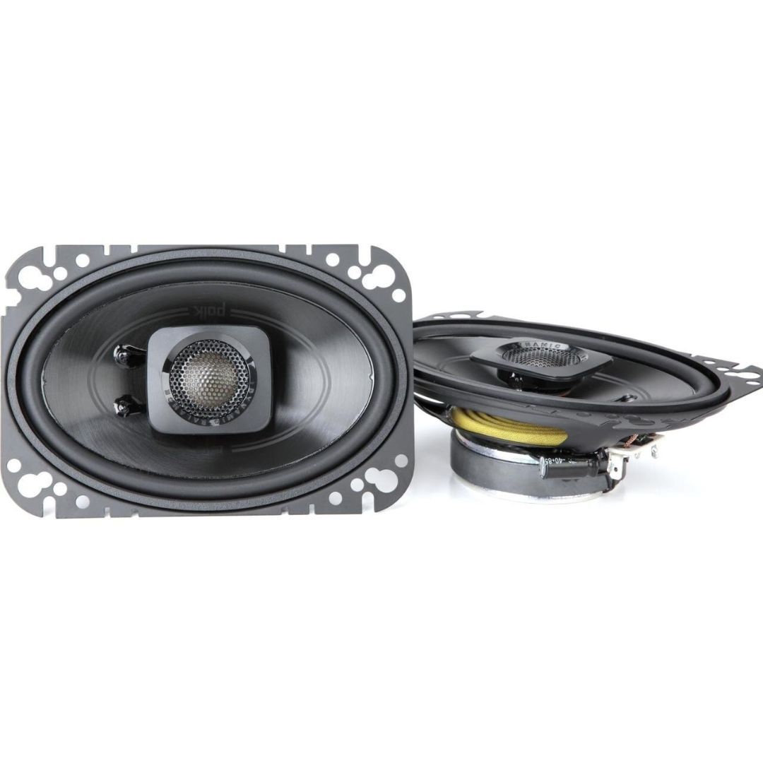 Polk Audio DB462, DB+ 4x6" Series Coaxial Car / Marine / UTV / ATV Speakers